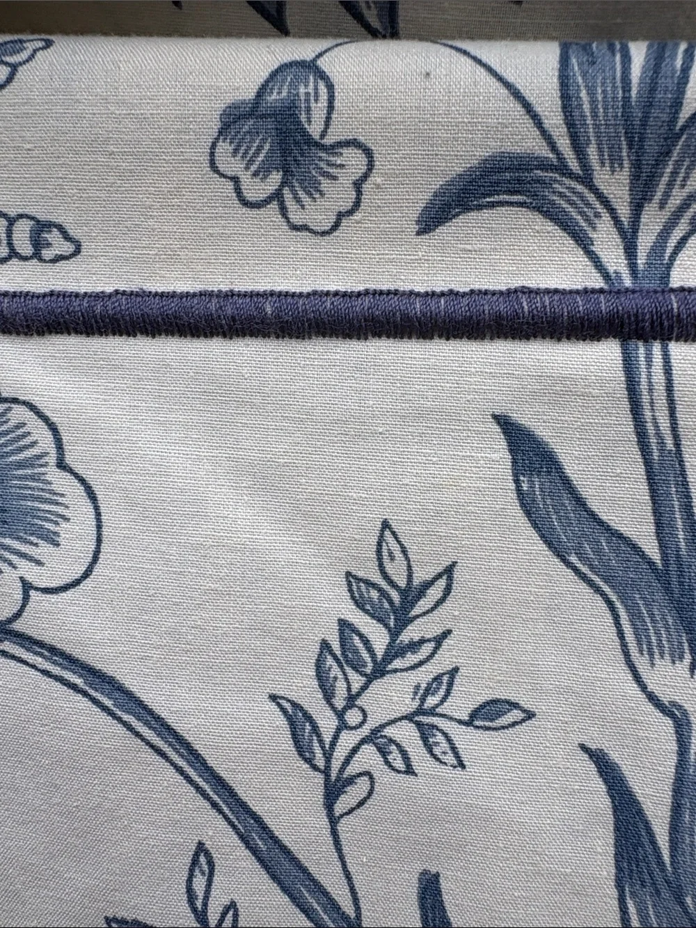 Waverly blue toile